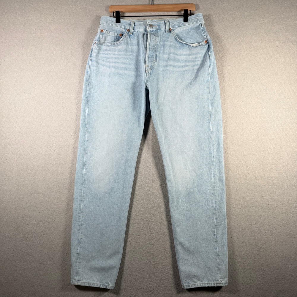 Levis Premium 501 81 Mens Light Wash Straight Leg Jeans W32 L31 A4699-0013